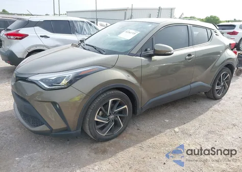 2021 Toyota C-Hr Limited из США, поврежденный, VIN NMTKHMBX2MR132598